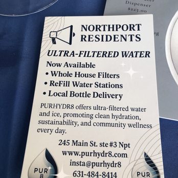Purhydr8 - Water Purification Services Near Me - Northport, New York Purhydr8 - Water Purification Services Near Me - Northport, New York