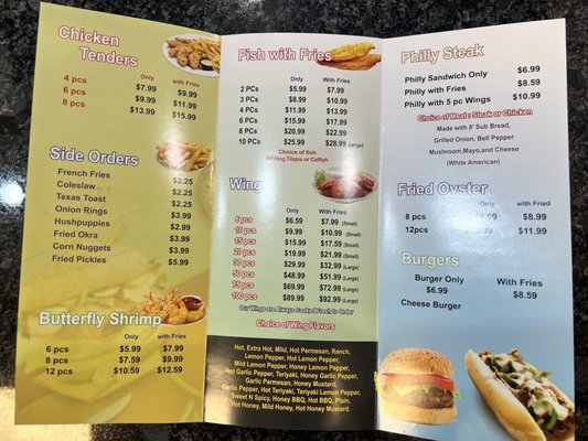 Menu photo 2 Tasty wings & Seafood Columbia, SC Menu photo 2 Tasty wings & Seafood Columbia, SC