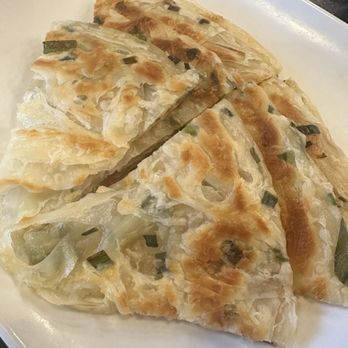 Dough Zone Dumpling House - San Jose - Green Onion Pancake (1) 葱油饼 - Noodles Near Me - San Jose, California Dough Zone Dumpling House - San Jose - Green Onion Pancake (1) 葱油饼 - Noodles Near Me - San Jose, California