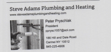 Slide of Steve Adams Plumbing & Heating