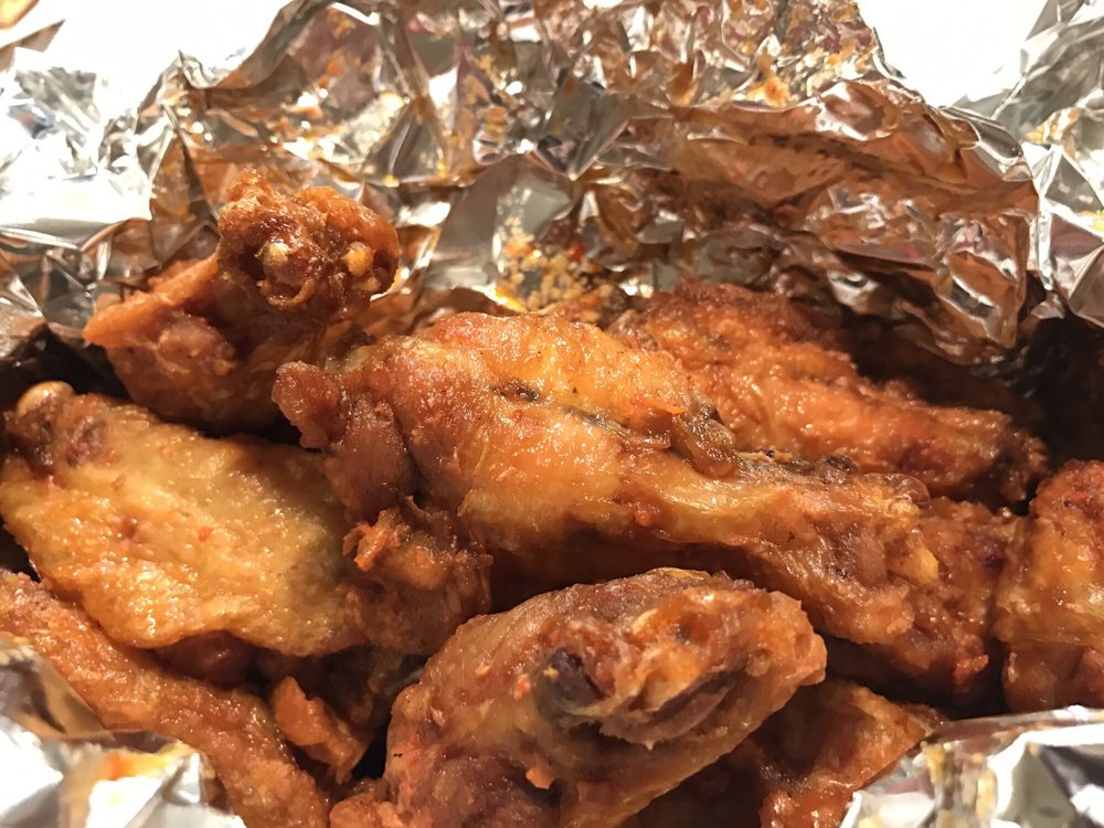 Order Bucket of Wings (48 Pieces) food online from J J's Pizza Shack store, De Motte on bringmethat.com