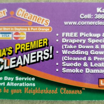 Corner Cleaners - Dry Cleaning Near Me - Daytona Beach, Florida Corner Cleaners - Dry Cleaning Near Me - Daytona Beach, Florida