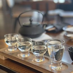 Sake Flight noms Sake Flight noms
