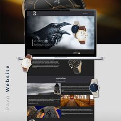 MarketYou - Web Design - UX/UI Design for Watch Company