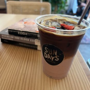 Sundays Coffee - Strawberry milk latte - Coffee & Tea Near Me - Seattle, Washington