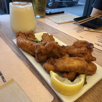 HiroNori Craft Ramen - Piña colada and Crispy Chicken appetizer are great!! - Ramen Near Me - Tustin, California HiroNori Craft Ramen - Piña colada and Crispy Chicken appetizer are great!! - Ramen Near Me - Tustin, California