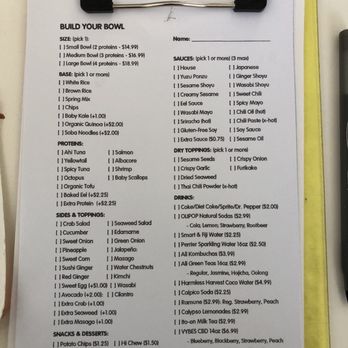 Poke Rainbow - Menu - Poke Near Me - Redondo Beach, California
