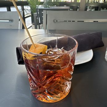 Circa at The Boro - Maple bourbon old fashioned. - New American Near Me - Tysons, Virginia