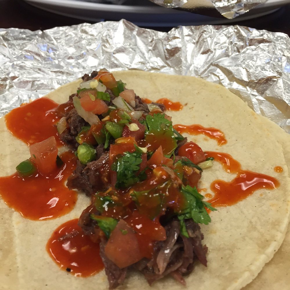 Taco de barbacoa. Taco de barbacoa.