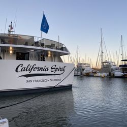 California Spirit - Boat (close-up) at Pier 40