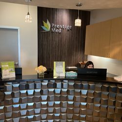 Prestige Med - New face lift, front desk