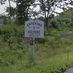 Holyoke Canalwalk - Entering Holyoke, Hampden County from Easthampton.
