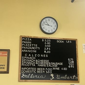 Galleria Umberto - Menu - Pizza Near Me - Boston, Massachusetts