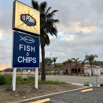 Chef John's Fish & Chips - Outside signage - Fish & Chips Near Me - Lemon Grove, California Chef John's Fish & Chips - Outside signage - Fish & Chips Near Me - Lemon Grove, California
