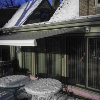 Custom Window & Awning - Sunesta Retractable Awnings can be used in the winter - Shades & Blinds Near Me - Oak Lawn, Illinois