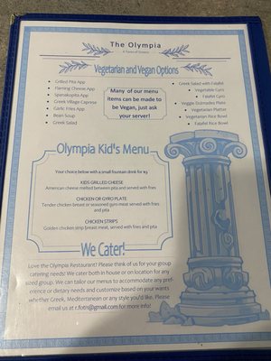 Menu photo 5 The Olympia Coeur D Alene, ID Menu photo 5 The Olympia Coeur D Alene, ID