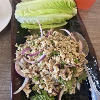 AM Noodle - Chicken larb. - Thai Near Me - Ventura, California