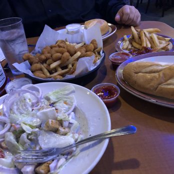 Capitol Diner - Salad,fries,popcorn shrimp and philly cheese steak - Diners Near Me - Harrisburg, Pennsylvania