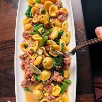Tuscan Kitchen Seaport - Orecchiette Pasta - Italian Near Me - Boston, Massachusetts Tuscan Kitchen Seaport - Orecchiette Pasta - Italian Near Me - Boston, Massachusetts