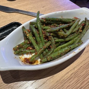Dave & Buster's Johnson City, NY - Second attempt at the blistered chili green beans. Microwaved and no soy sauce. - Sports Bars Near Me - Johnson City, New York Dave & Buster's Johnson City, NY - Second attempt at the blistered chili green beans. Microwaved and no soy sauce. - Sports Bars Near Me - Johnson City, New York