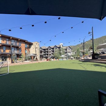 Limelight Hotel - View from the patio of the center of Snowmass Base - Hotels Near Me - Aspen, Colorado Limelight Hotel - View from the patio of the center of Snowmass Base - Hotels Near Me - Aspen, Colorado