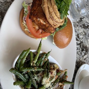 Nick's On 2nd - Blackened Fish burger - New American Near Me - Long Beach, California Nick's On 2nd - Blackened Fish burger - New American Near Me - Long Beach, California