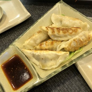 Ichiban Sushi & Tapioca - 6 Piece Pan Fried Pork Gyoza - good! - Japanese Near Me - Sugar Land, Texas