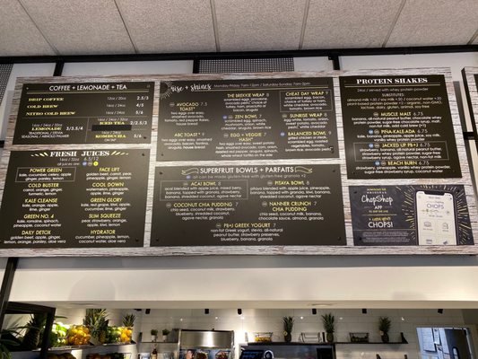 Menu photo 1 Original ChopShop Queen Creek, AZ