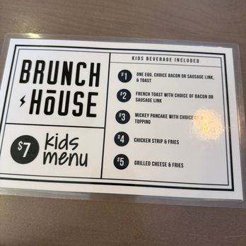 Brunch House - kids menu - Breakfast & Brunch Near Me - Grand Rapids, Michigan