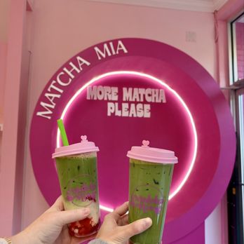 Matcha Mia Montrose - Strawberry Horchata Matcha and Classic Matcha - Juice Bars & Smoothies Near Me - Houston, Texas Matcha Mia Montrose - Strawberry Horchata Matcha and Classic Matcha - Juice Bars & Smoothies Near Me - Houston, Texas