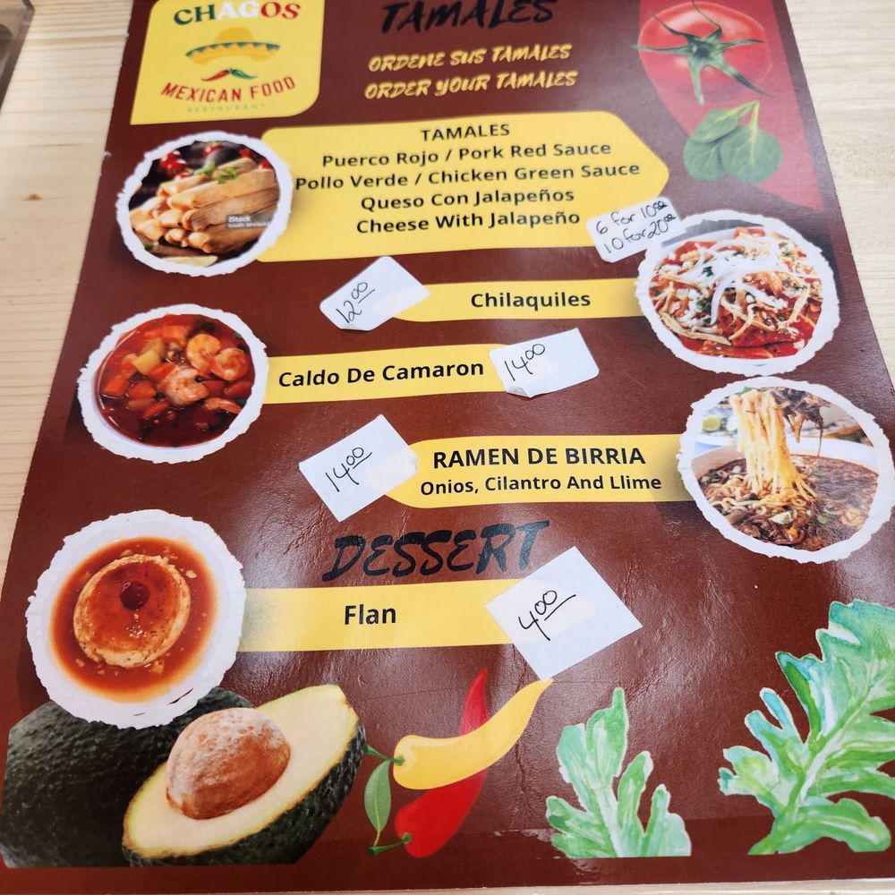 Chagos Mexican - Tamales - Mexican Near Me - Centennial, Colorado