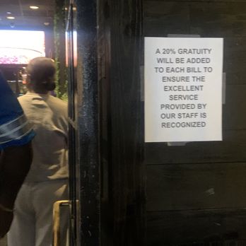 The Fox Trap Restaurant & Lounge - Automatic 20% gratuity regardless of quality of service. *Shocker* - Cocktail Bars Near Me - Houston, Texas