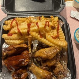 Wings Combo with Fries