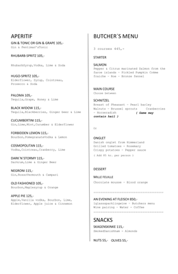 Menu photo 3 Fleisch Copenhagen, 84