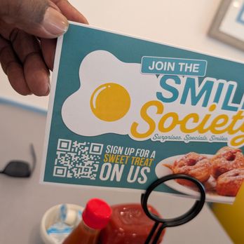Eggs Up Grill - QR code for rewards - Breakfast & Brunch Near Me - Bonaire, Georgia Eggs Up Grill - QR code for rewards - Breakfast & Brunch Near Me - Bonaire, Georgia