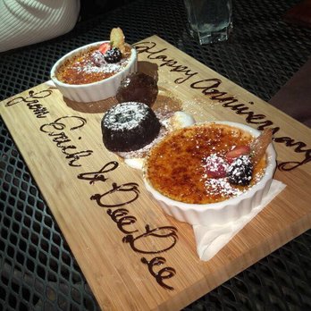 Orange Hill Restaurant & Events - Special request dessert (by phone) for my daughter and her boyfriend. Courtney, thanks for making this happen. - Steakhouses Near Me - Orange, California