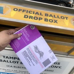 Granada Hills Branch Library - Drop off box