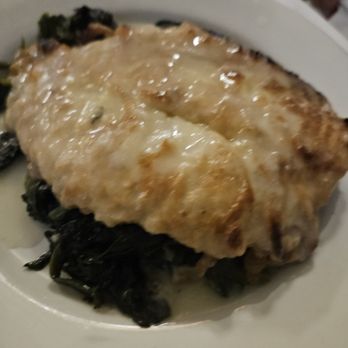 Savino's Hideaway - Flounder Francese on Spinach - Pizza Near Me - Mount Sinai, New York