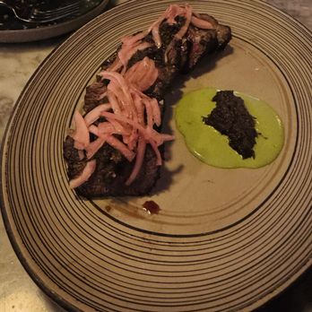 Ladyhawk - Wagyu shawarma (partially eaten!) - was delicious!! - Bars Near Me - West Hollywood, California