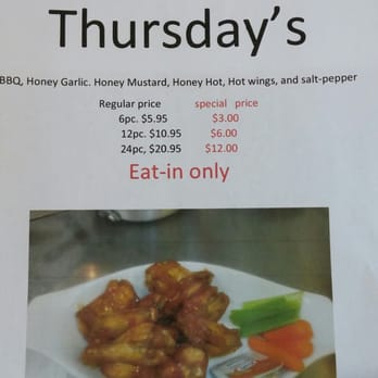 Two Hills Pizza & Wings - Come on in Thursday's for special wings deal ! - Chicken Wings Near Me - Two Hills, Alberta