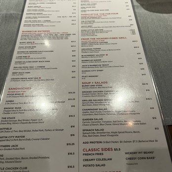 Jack Stack Barbecue - Freight House - Menu - Barbeque Near Me - Kansas City, Missouri Jack Stack Barbecue - Freight House - Menu - Barbeque Near Me - Kansas City, Missouri