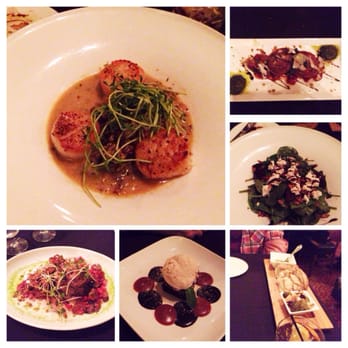 Cafe Diva - Our date night dinner (scallops with quinoa risotto, pan seared chicken with apple hash and more) - New American Near Me - Steamboat Springs, Colorado Cafe Diva - Our date night dinner (scallops with quinoa risotto, pan seared chicken with apple hash and more) - New American Near Me - Steamboat Springs, Colorado