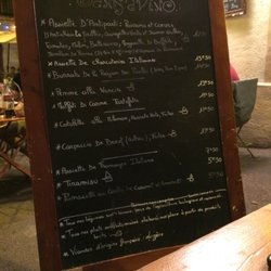 Sansavino - La carte