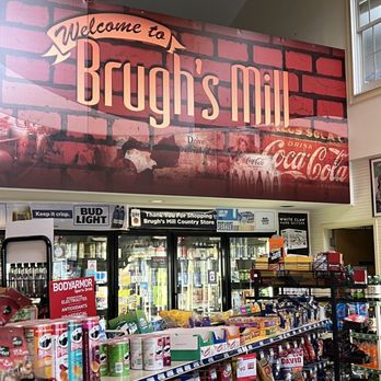 Brugh's Mill Country Store - a sign for brugh's mill - Grocery Near Me - Fincastle, Virginia Brugh's Mill Country Store - a sign for brugh's mill - Grocery Near Me - Fincastle, Virginia