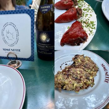 Simonette - Oxtail stuffed peppers, beef tartare - French Near Me - Culver City, California Simonette - Oxtail stuffed peppers, beef tartare - French Near Me - Culver City, California