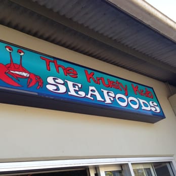 The Krusty Krab Seafood - Sign - Fast Food Near Me - Mcdowall, QLD