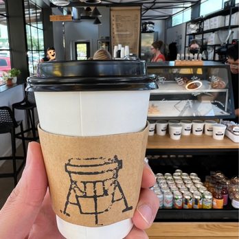 Giant Leap Coffee - Flat White ($4.00 as of July 2022). Cool modern interior - Coffee & Tea Near Me - Houston, Texas Giant Leap Coffee - Flat White ($4.00 as of July 2022). Cool modern interior - Coffee & Tea Near Me - Houston, Texas