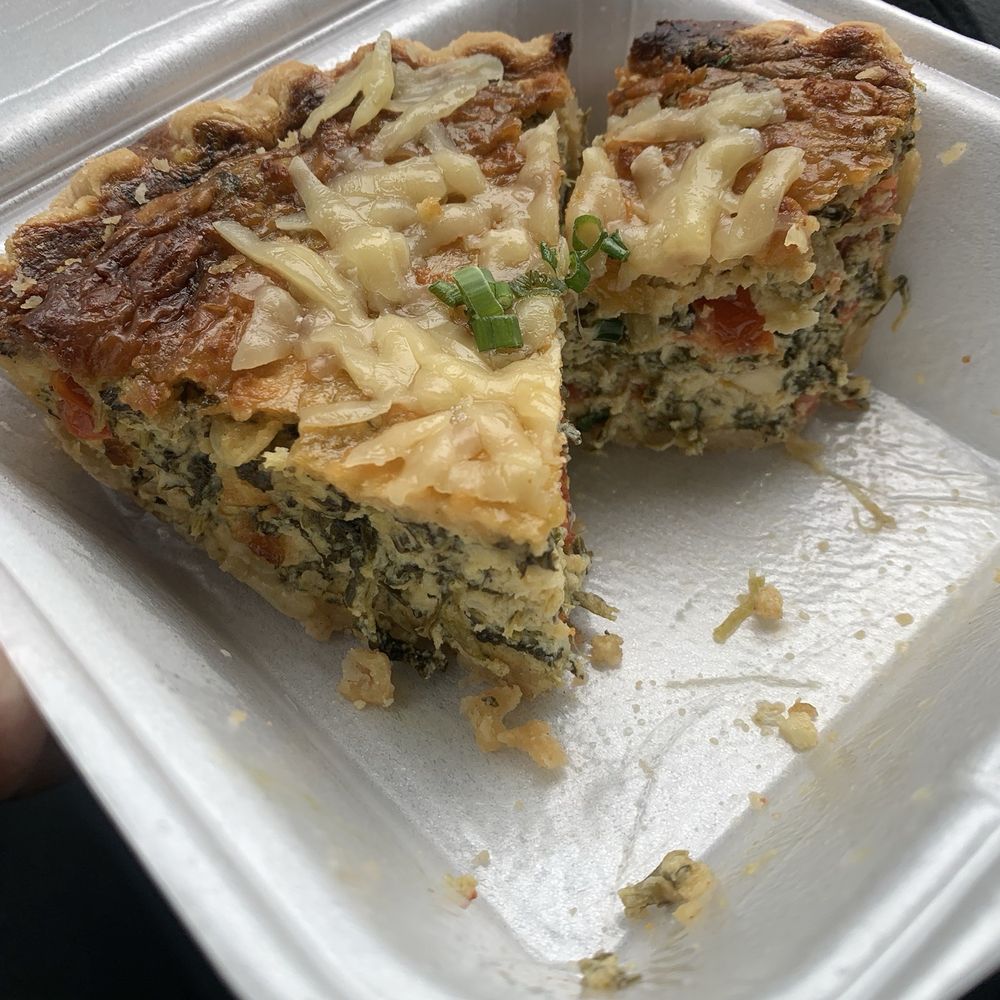 Anonymous Cafe - Spinach Quiche - Coffee & Tea Near Me - Houston, Texas