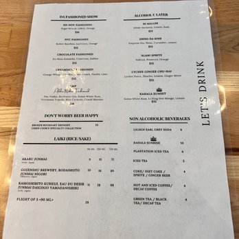 Kapa Hale - Menu - Hawaiian Near Me - Honolulu, Hawaii Kapa Hale - Menu - Hawaiian Near Me - Honolulu, Hawaii
