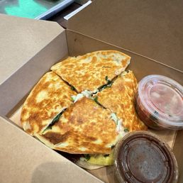 Fajita Breakfast Quesadilla Fajita Breakfast Quesadilla